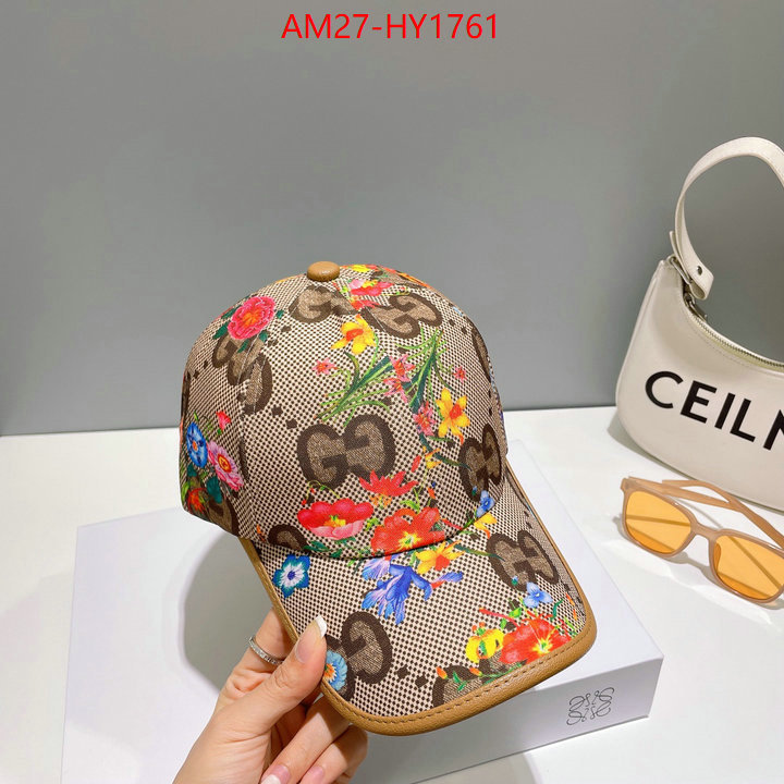 Cap(Hat)-Gucci designer fake ID: HY1761 $: 27USD