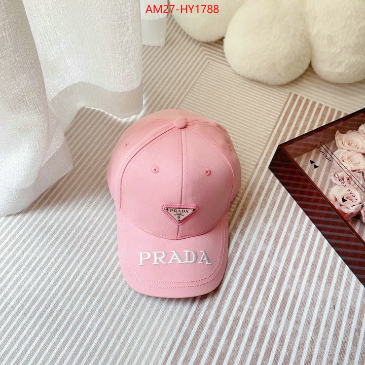 Cap(Hat)-Prada where can i buy the best 1:1 original ID: HY1788 $: 27USD