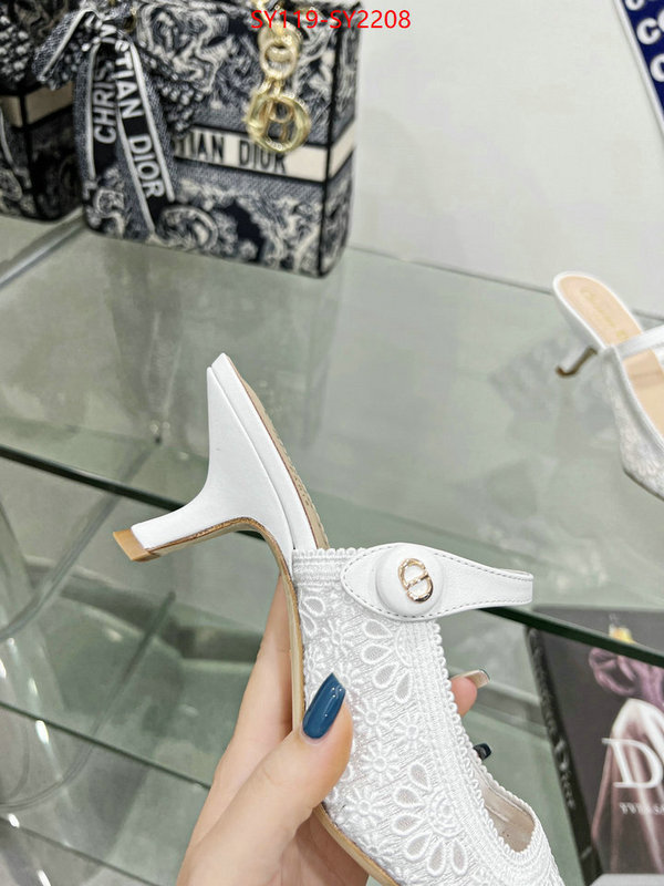 Women Shoes-Dior top quality ID: SY2208 $: 119USD