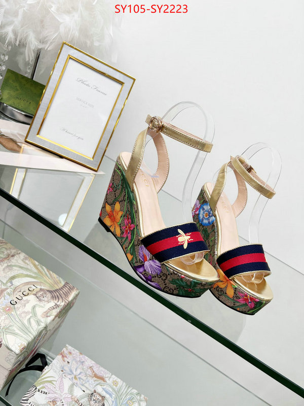 Women Shoes-Gucci where could you find a great quality designer ID: SY2223 $: 105USD