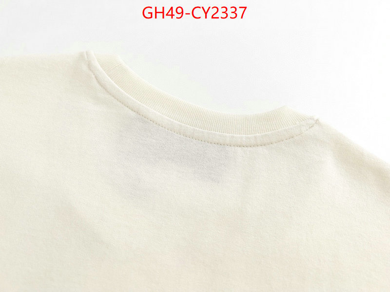 Clothing-Gucci exclusive cheap ID: CY2337 $: 49USD