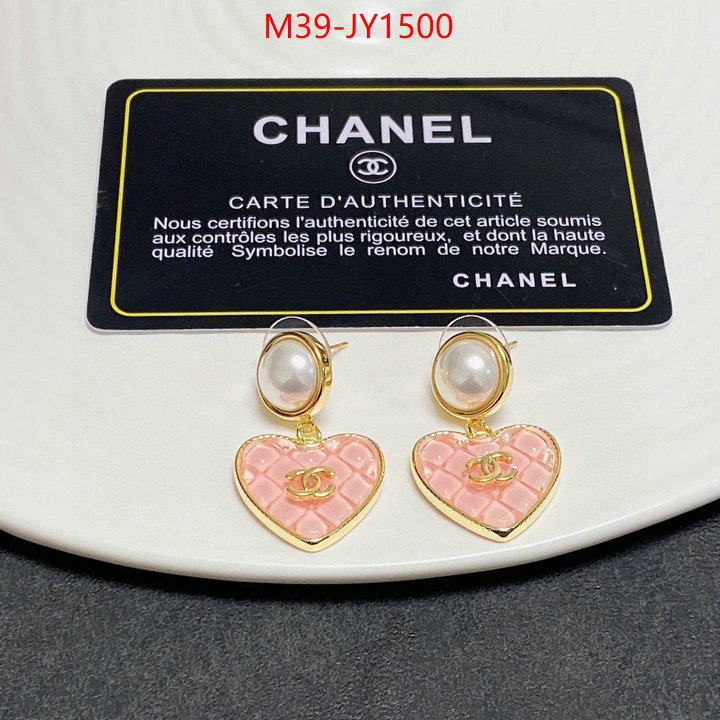 Jewelry-Chanel,good quality replica ID: JY1500,$: 39USD