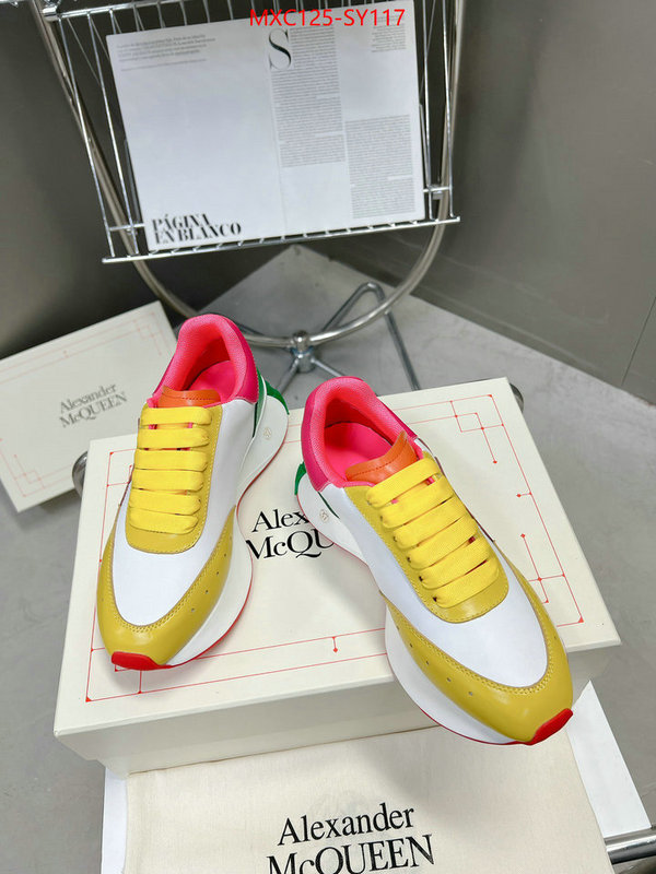Men Shoes-Alexander McQueen,top quality designer replica ID: SY117,$: 125USD