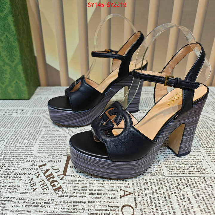 Women Shoes-Gucci best replica new style ID: SY2219 $: 145USD