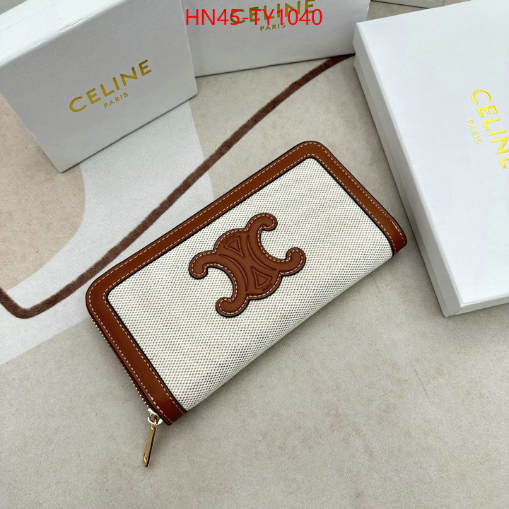 CELINE Bags(4A)-Wallet,fashion ID: TY1040,$: 45USD