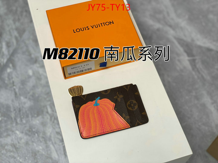 LV Bags(TOP)-Wallet,good quality replica ID: TY13,$: 75USD