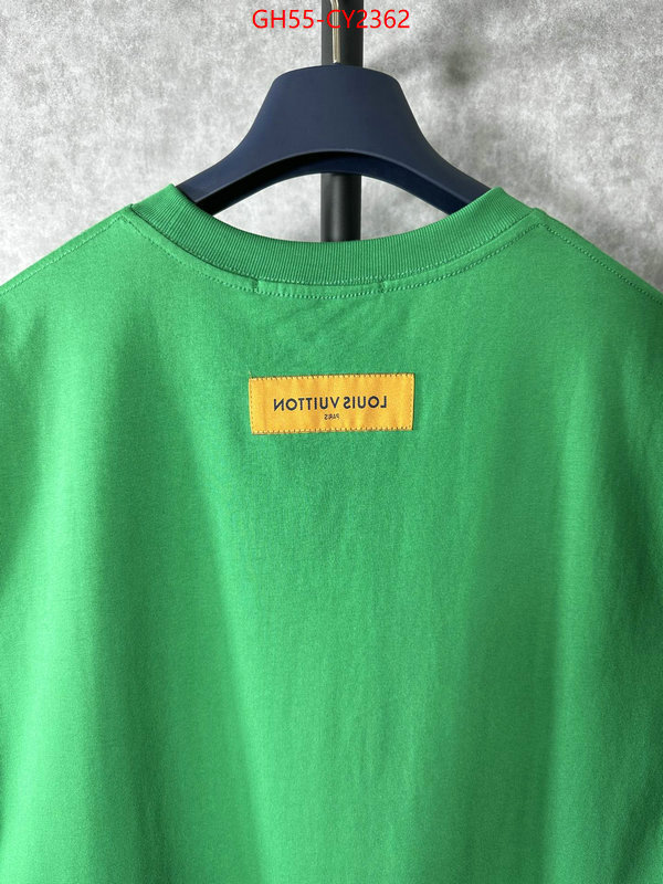 Clothing-LV top fake designer ID: CY2362 $: 55USD