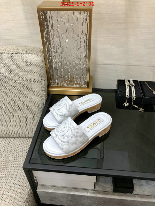 Women Shoes-Chanel where to find the best replicas ID: SY2196 $: 125USD