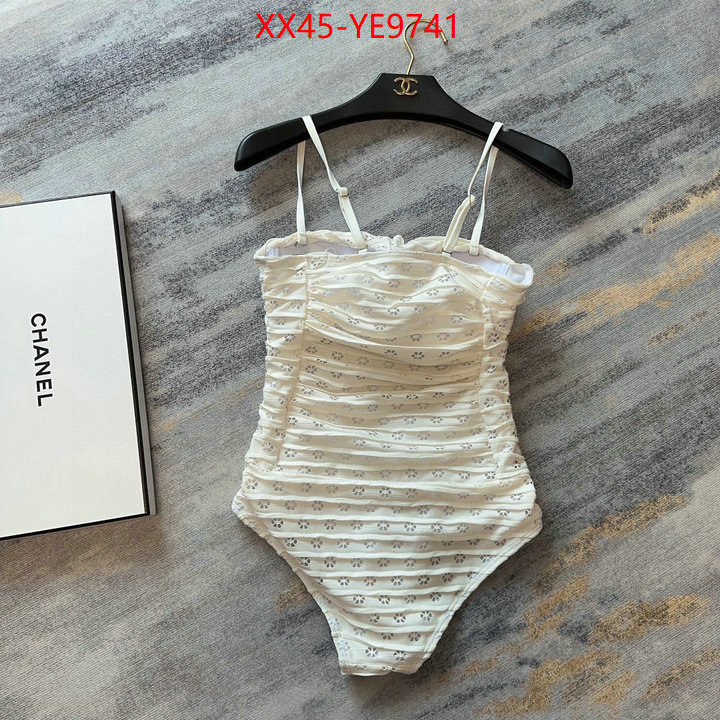 Swimsuit-Chanel,designer fake ID: YE9741,$: 45USD