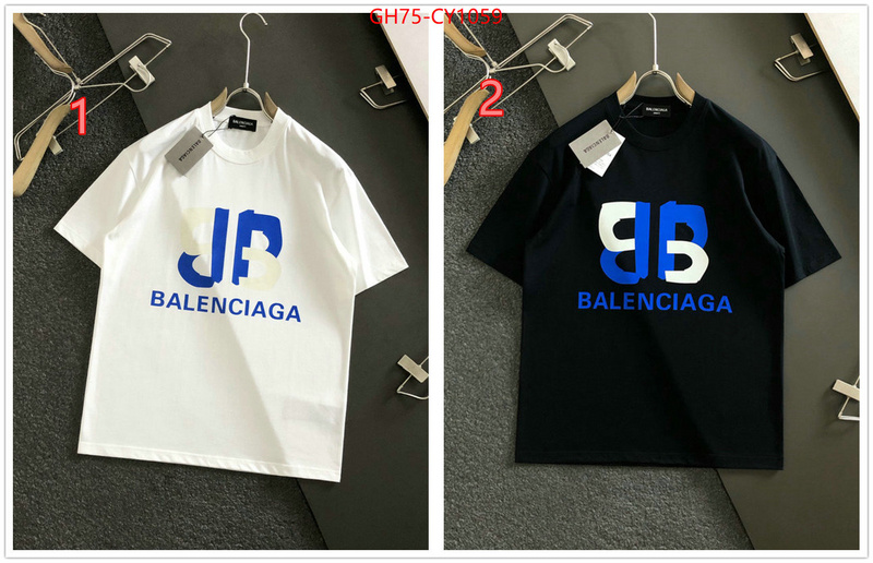 Clothing-Balenciaga,for sale online ID: CY1059,$: 75USD