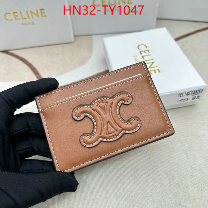 CELINE Bags(4A)-Wallet,replica aaaaa designer ID: TY1047,$: 32USD