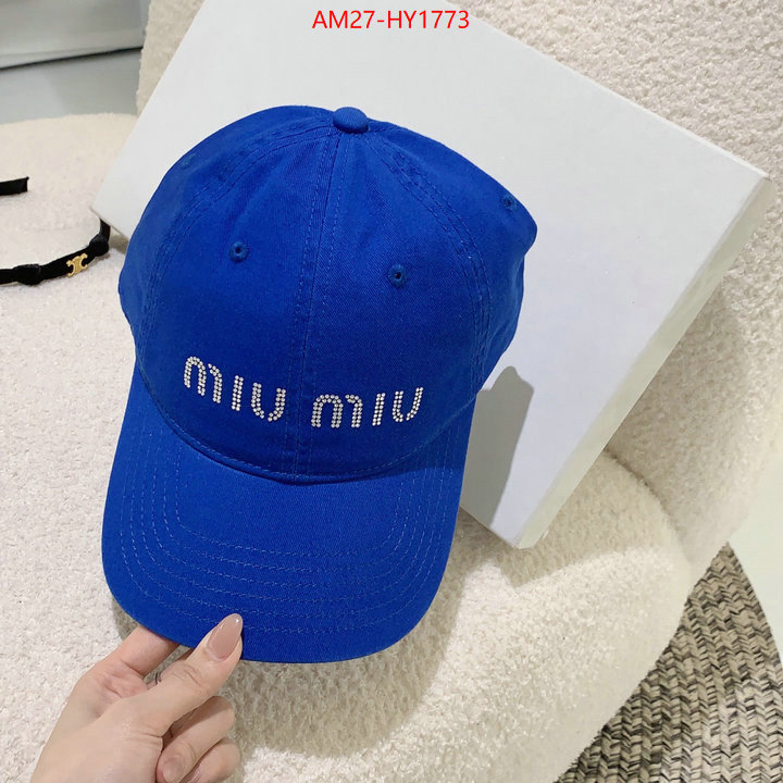 Cap(Hat)-Miu Miu best wholesale replica ID: HY1773 $: 27USD