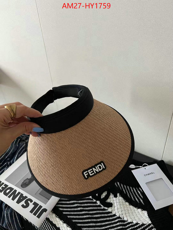 Cap(Hat)-Fendi buy aaaaa cheap ID: HY1759 $: 27USD