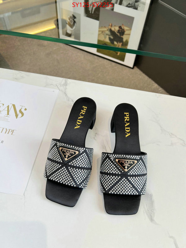 Women Shoes-Prada high quality replica designer ID: SY2255 $: 125USD
