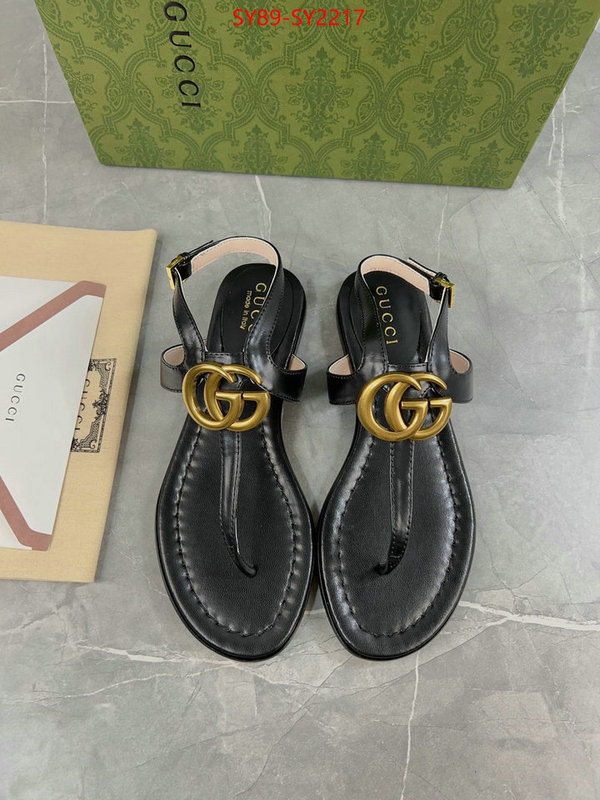 Women Shoes-Gucci designer replica ID: SY2217 $: 89USD