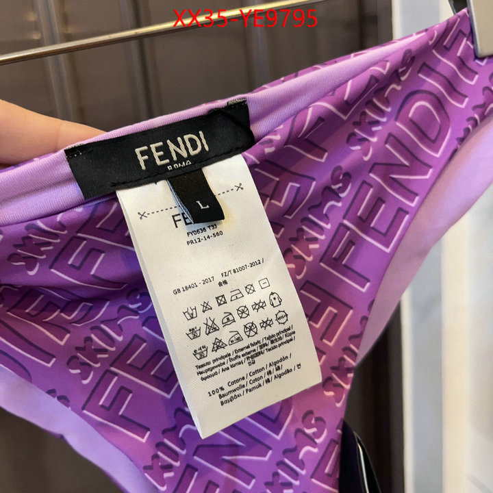 Swimsuit-Fendi,best replica new style ID: YE9795,$: 35USD