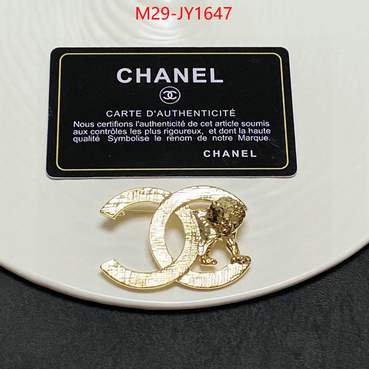 Jewelry-Chanel,outlet 1:1 replica ID: JY1647,$: 29USD