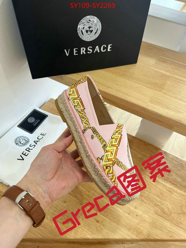 Women Shoes-Versace best replica ID: SY2269 $: 109USD