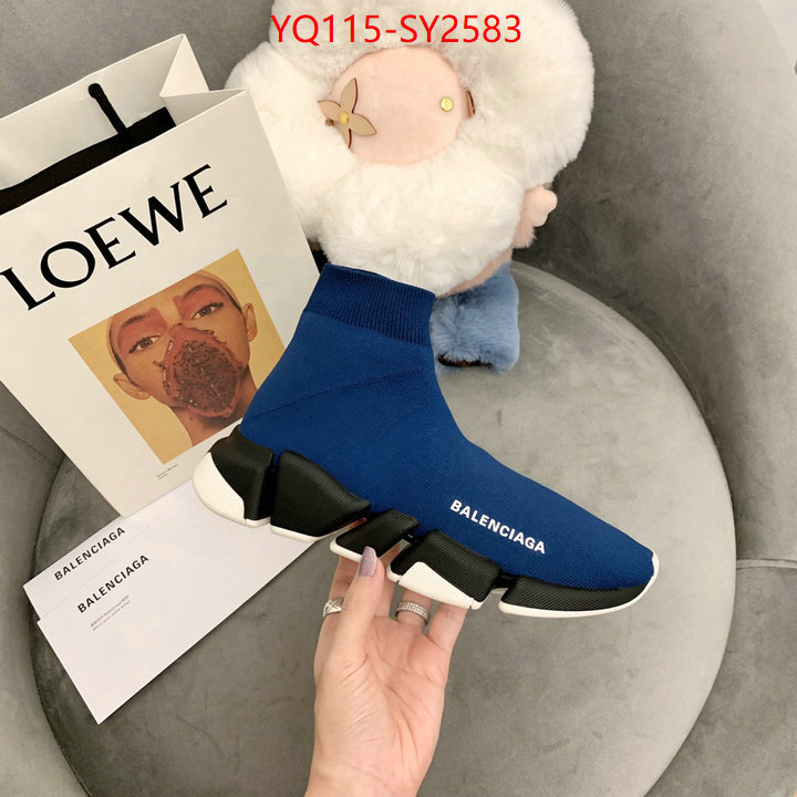 Women Shoes-Balenciaga top quality fake ID: SY2583 $: 115USD