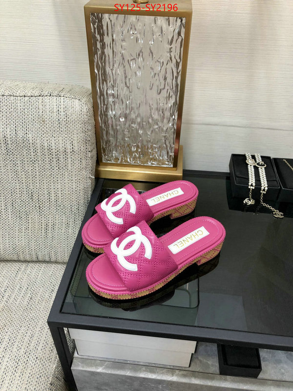 Women Shoes-Chanel where to find the best replicas ID: SY2196 $: 125USD