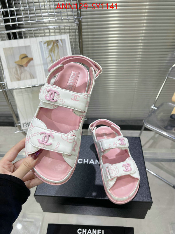 Women Shoes-Chanel,sale outlet online ID: SY1141,$: 129USD