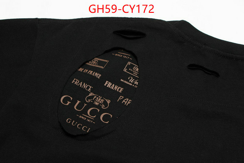 Clothing-Gucci,high-end designer ID: CY172,$: 59USD