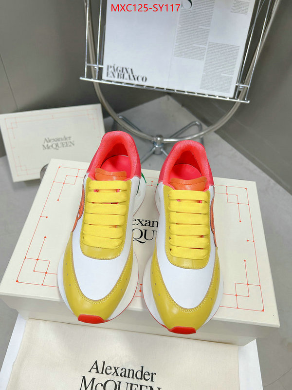 Men Shoes-Alexander McQueen,top quality designer replica ID: SY117,$: 125USD