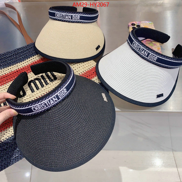 Cap (Hat)-Dior aaaaa+ replica designer ID: HY2067 $: 29USD