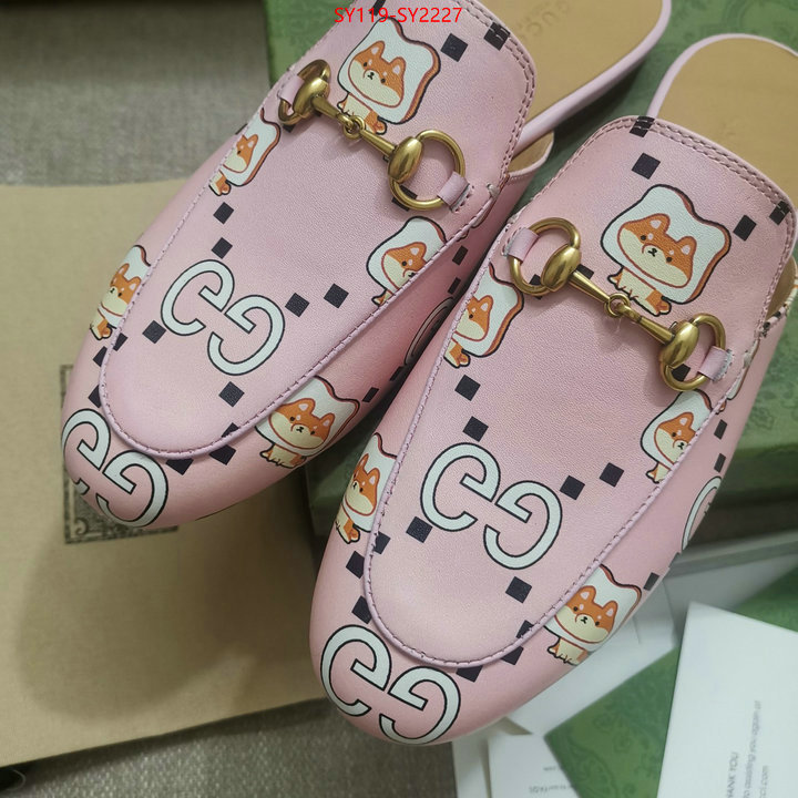 Women Shoes-Gucci fake designer ID: SY2227 $: 119USD