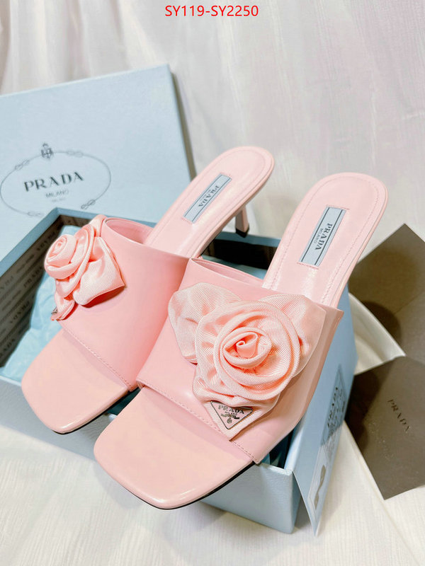 Women Shoes-Prada top 1:1 replica ID: SY2250 $: 119USD