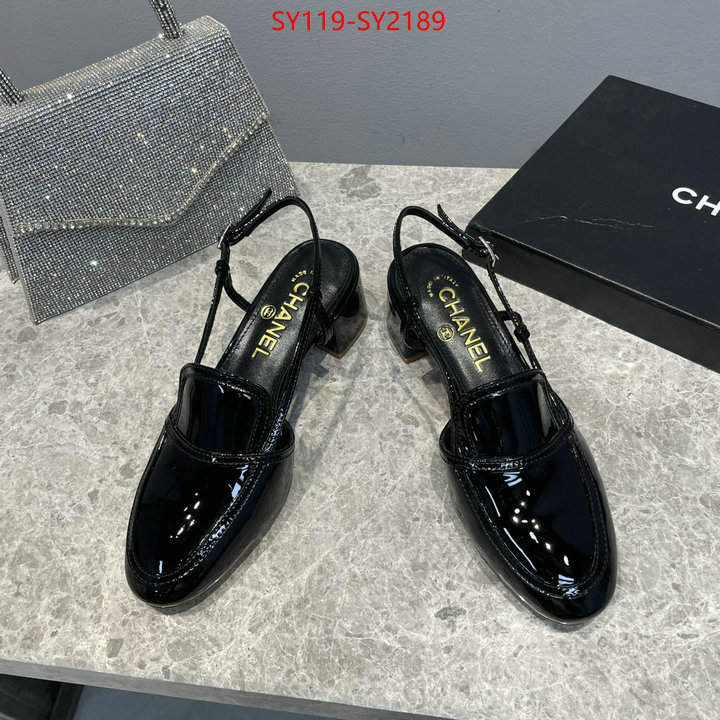 Women Shoes-Chanel top quality ID: SY2189 $: 119USD