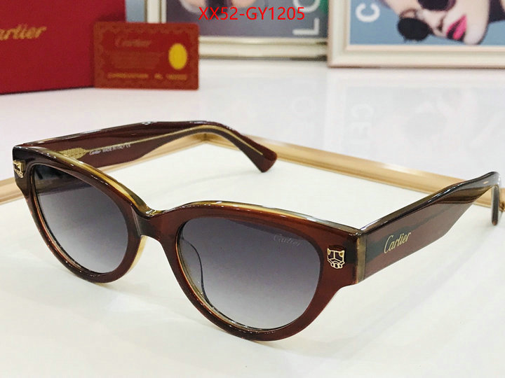 Glasses-Cartier,top fake designer ID: GY1205,$: 52USD