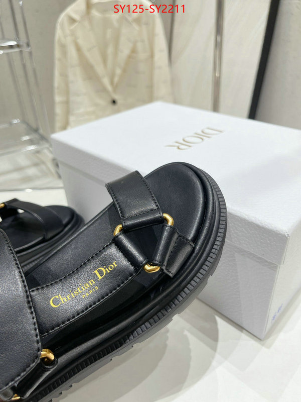 Women Shoes-Dior high quality ID: SY2211 $: 125USD