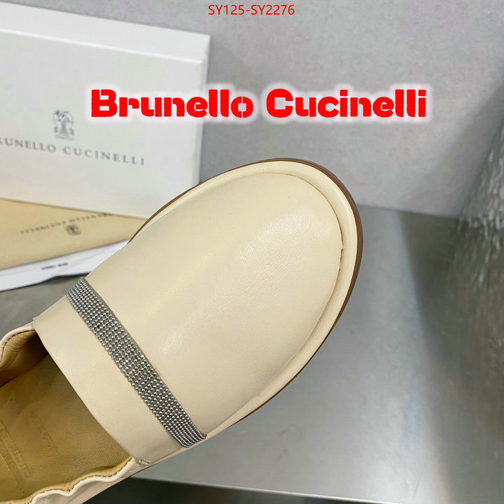 Women Shoes-Brunello cucinelli customize the best replica ID: SY2276 $: 125USD