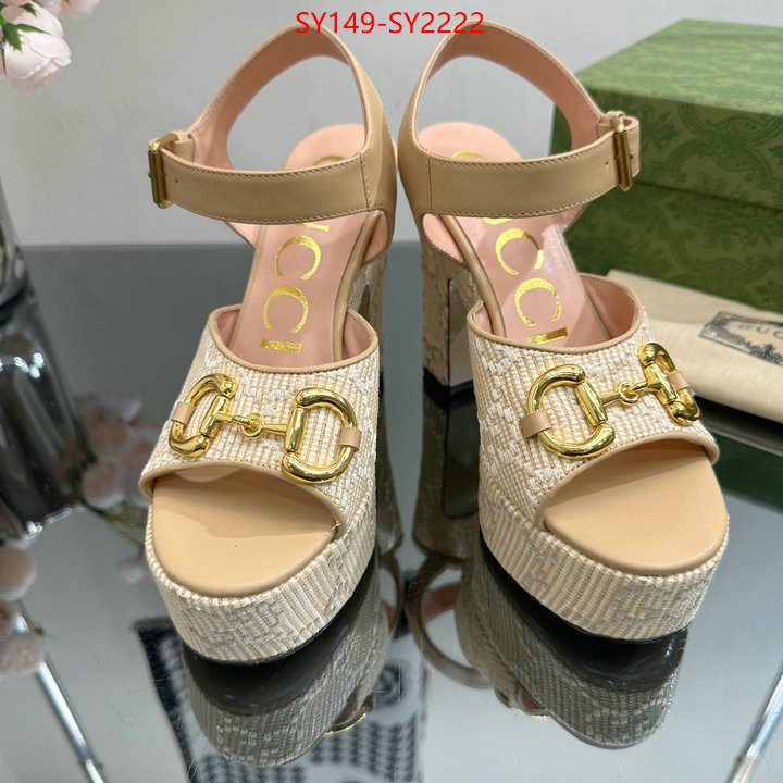 Women Shoes-Gucci wholesale sale ID: SY2222 $: 149USD