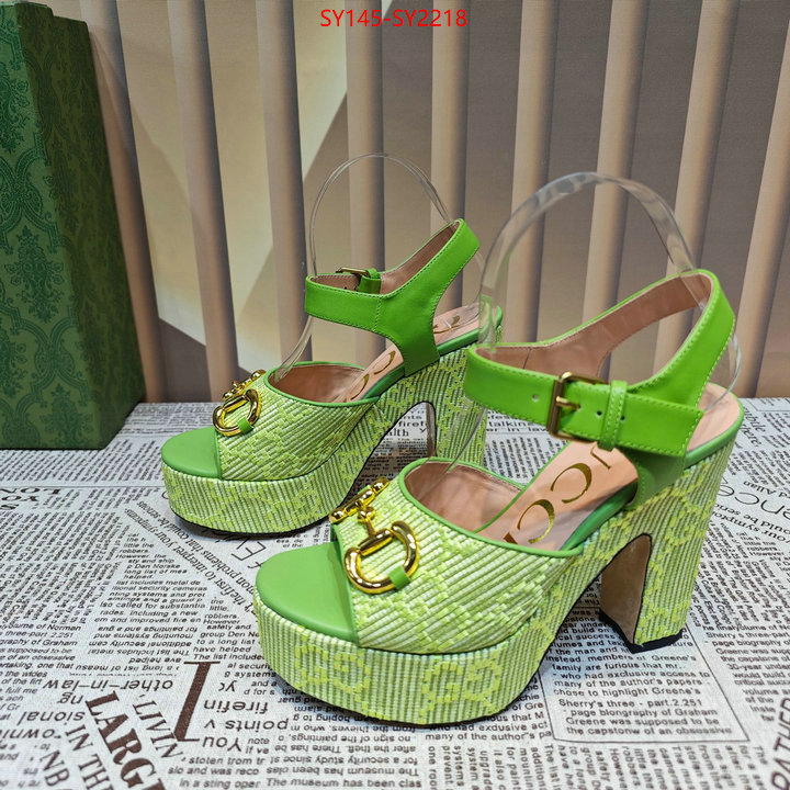 Women Shoes-Gucci buy 1:1 ID: SY2218 $: 145USD