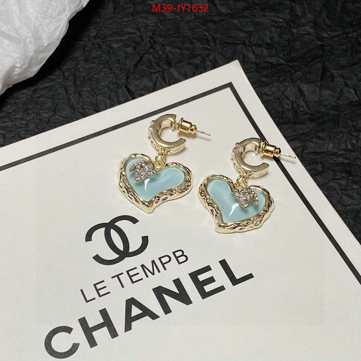 Jewelry-Chanel,fake high quality ID: JY1632,$: 39USD