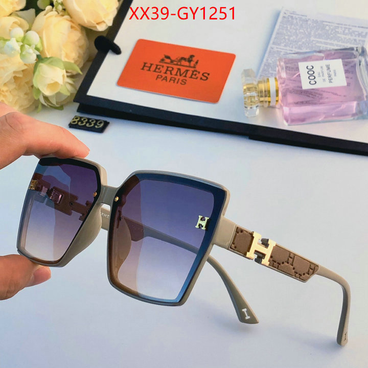 Glasses-Hermes,cheap replica ID: GY1251,$: 39USD