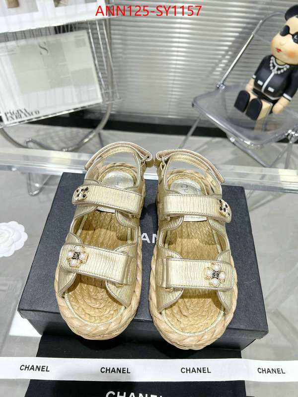 Women Shoes-Chanel,replica best ID: SY1157,$: 125USD