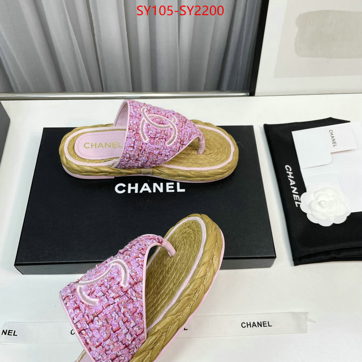 Women Shoes-Chanel replcia cheap from china ID: SY2200 $: 105USD