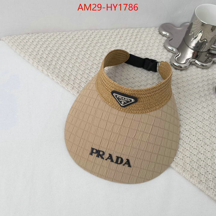 Cap(Hat)-Prada high quality online ID: HY1786 $: 29USD