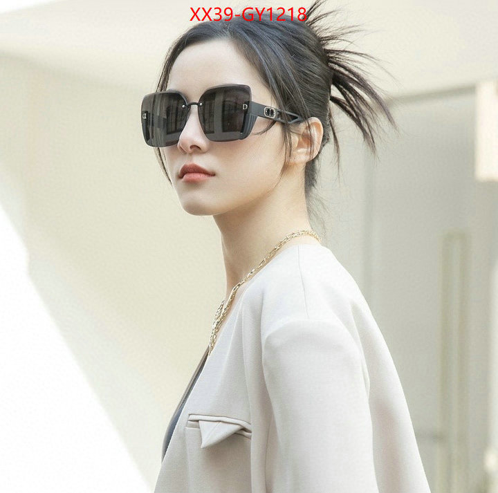 Glasses-Dior,fake designer ID: GY1218,$: 39USD