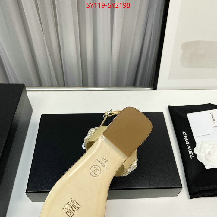 Women Shoes-Chanel where to find best ID: SY2198 $: 119USD