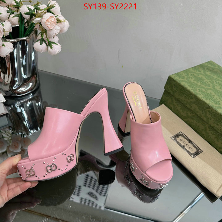 Women Shoes-Gucci shop ID: SY2221 $: 139USD