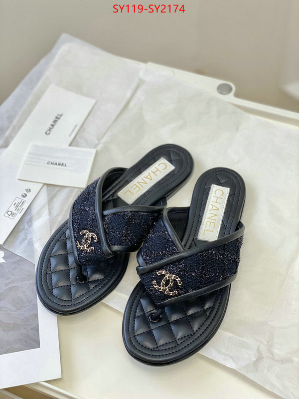 Women Shoes-Chanel aaaaa+ class replica ID: SY2174 $: 119USD