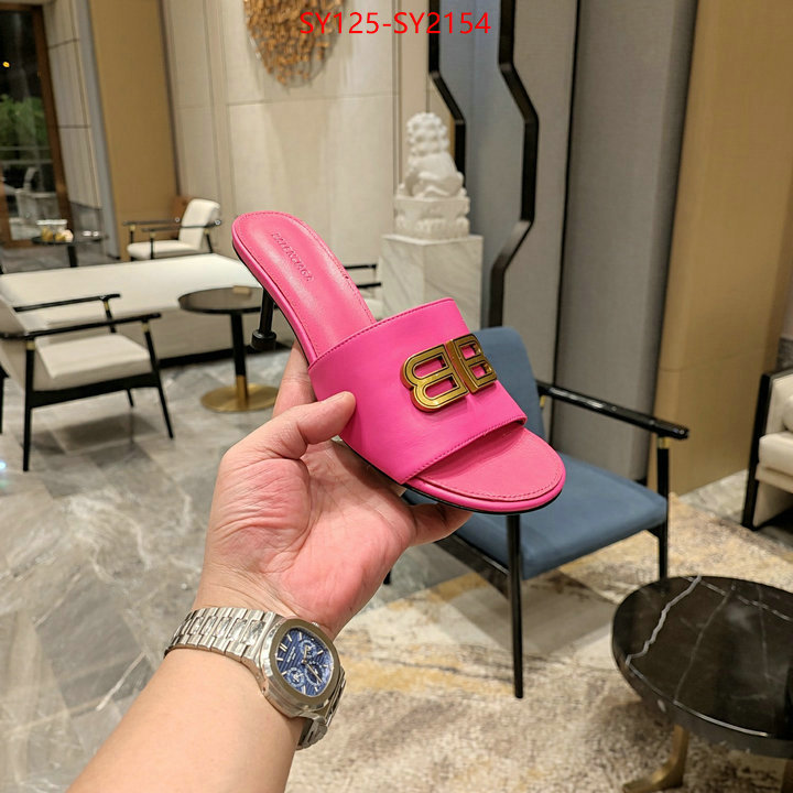 Women Shoes-Balenciaga fake high quality ID: SY2154 $: 125USD