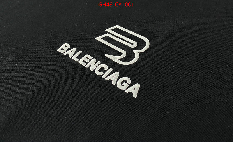 Clothing-Balenciaga,7 star quality designer replica ID: CY1061,$: 49USD