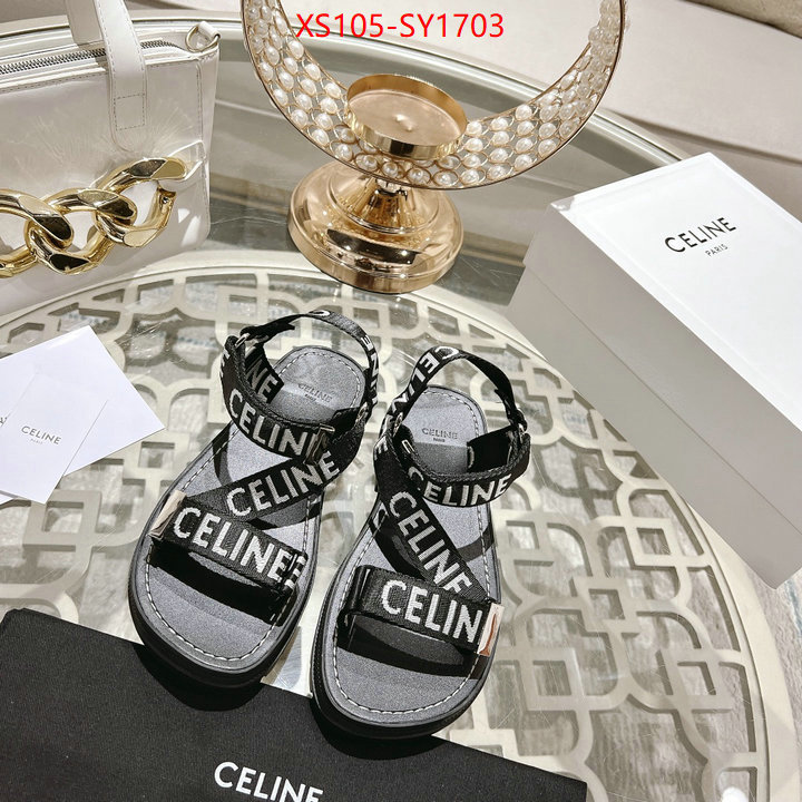 Women Shoes-CELINE,luxury ID: SY1703,$: 105USD