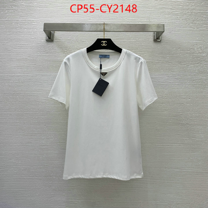 Clothing-Prada what's the best place to buy replica ID: CY2148 $: 55USD