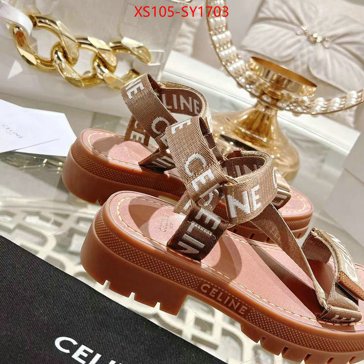 Women Shoes-CELINE,luxury ID: SY1703,$: 105USD